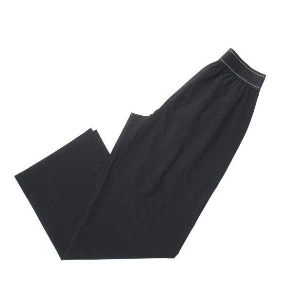NWT Alo Yoga Regular Suit Up Trouser in Black Pleated Loose Relaxed Pants XS - Picture 6 of 8